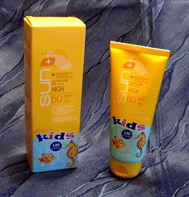 AVON SUN +  Sonnenschutz  für Kids  LSF 50   -  Multivitamin   -  NEU   OVP 