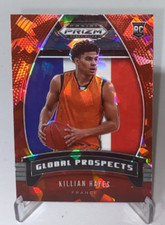 2020 Panini Prizm Draft Picks Killian Hayes RC Red Cracked Ice Global Prospects