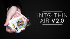 Into Thin Air 2.0 Red DVD and Gimmick by Sultan Orazaly Magic Card Trick