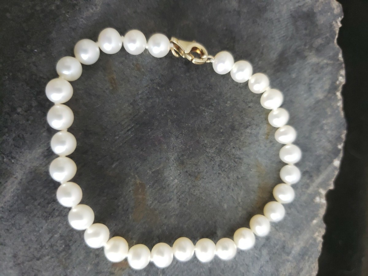 Vintage Sterling & Pearl 7