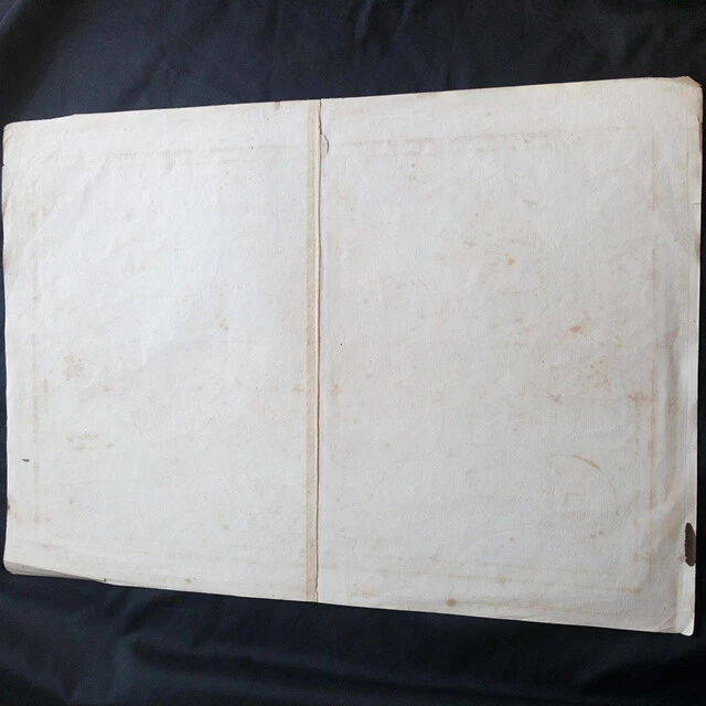 Carte Orbis Antiqui Mappa Nova F Delamarche 1833 - Immagine 2 di 4