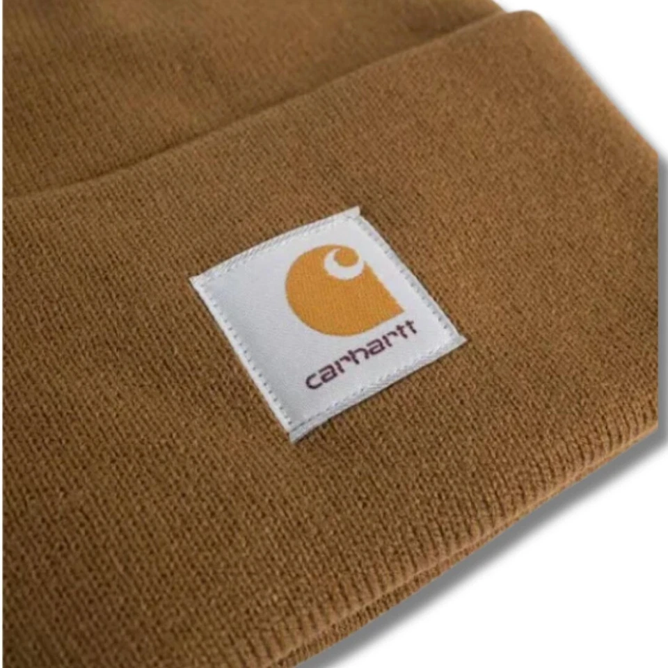 Sombrero Carhartt para niño pequeño con gorro para adulto a juego - marrón. Stock Reino Unido. Correo rápido Foto 2 de 4