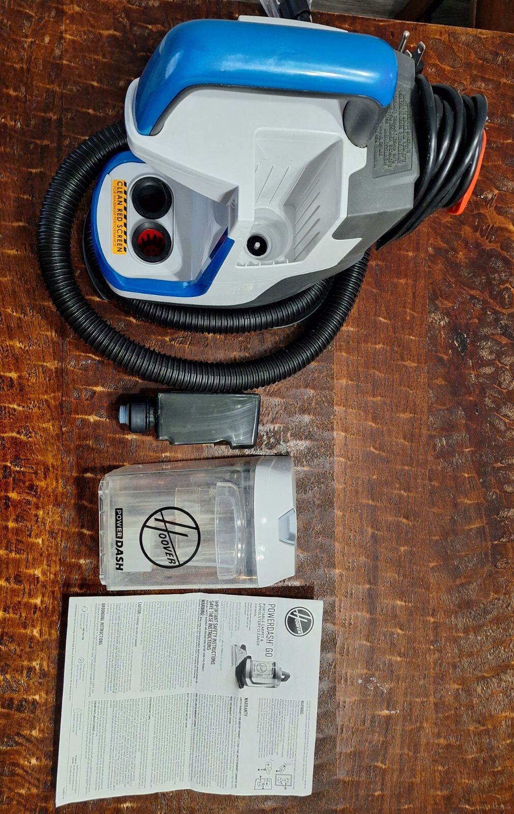 Hoover PowerDash GO Pet Carpet & Upholstery Cleaner, Portable FH13060