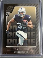 2022 Panini Zenith Football #134 ZAMIR WHITE RC Rookie Card RAIDERS. rookie card picture