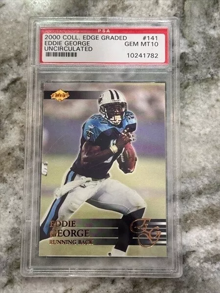 Eddie George trading card