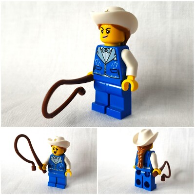 MOC aus LEGO -Teilen Rodeo Reiterin Western Cowboys&Indianer | passt zu 6769