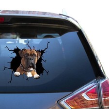Boxer Dog Stickers For Cars Car Window Decals Boxer Dogs Vinyl Trucking Sticker