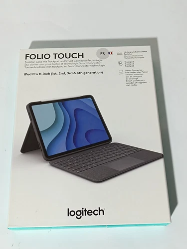 Logitech Folio Touch Keyboard für iPad Pro 11 (1-4. gen) Graphit AZERTY FR_0.8_5