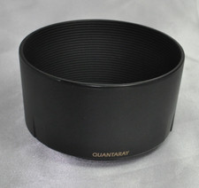 Quantaray Plastic Lens Hood Made in Philippines for 55-200mm zoom lens