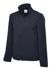 PLAIN NO TEXT Soft SHELL JACKET Casual Outdoor Work Wear HQ Clothing Waterproof
