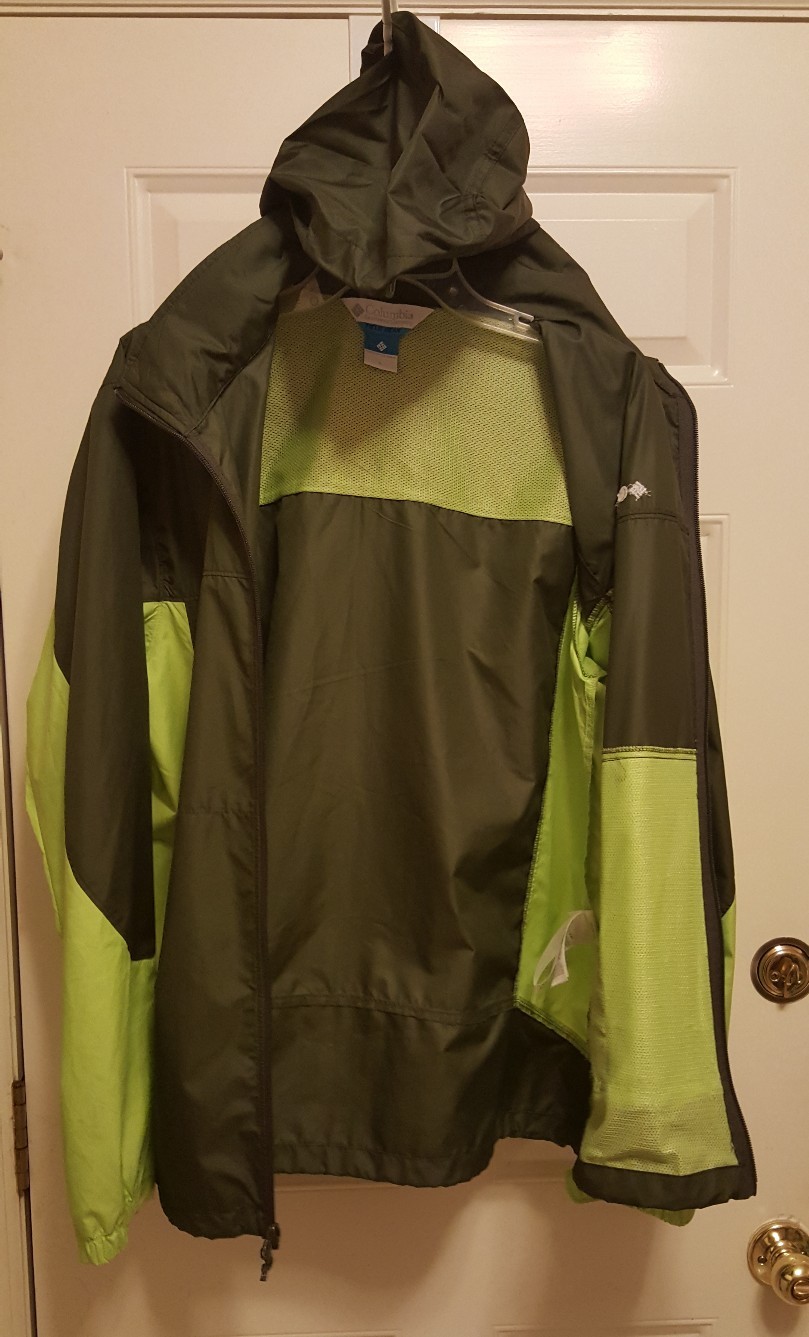 COLUMBIA Field Gear OmniShield Stowaway Hood Mens Ja… Gem