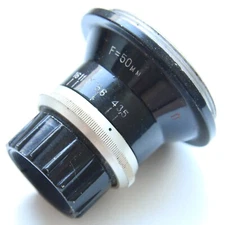 Vintage Soviet Lens Industar 50U-1 3,5/50 M39 Mount