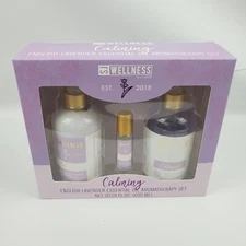 SJ Wellness by SJ Creations Calming English Lavender Essential Aromatherapy Set 