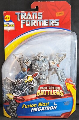 Transformers Movie 07 Fast Action Battler Fusion Blast Megatron MOSC Neu