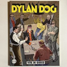 DYLAN DOG 254 PRIMA EDIZIONE ORIGINALE FUMETTI BONELLI VITE IN GIOCO 1^ 2007 SBE