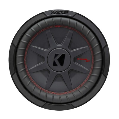 Kicker Ka48Cwrt102 CompRT 10'' Dünnprofil Dual Schwingspule Subwoofer - 2 Ohm