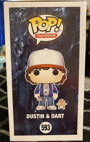 Funko POP Television Stranger Things Dustin & Dart #593 Hot Topic Exclusive - 第 4/5 張圖片
