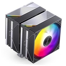Dual-Tower CPU Cooler,ARGB Mute Series air Cooling,CPU Fan CA80 Black