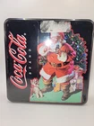 SEALED VINTAGE 1990s Coca Cola Tin 500 Piece Santa Contour Shaped Jigsaw Puzzle