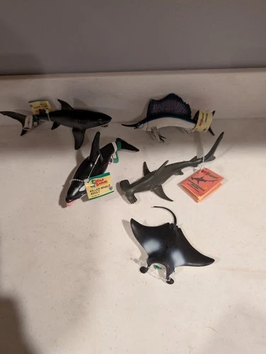 Wild Safari Sea Creatures Set Of 5