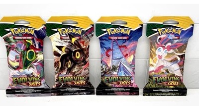 Pokemon Evolving Skies Sleeved Booster Pack Complete Art Set | eBay