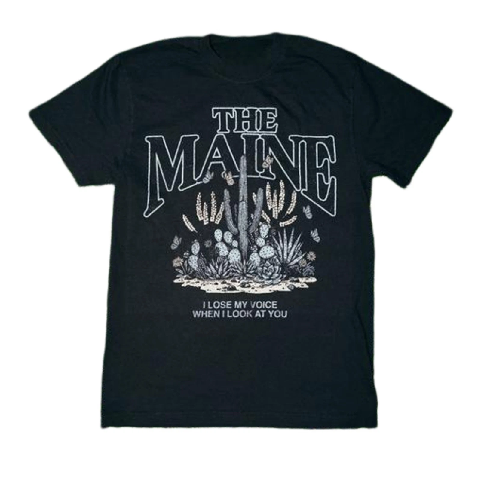 i love you but i chose the maine tour u i lose my voice t-shirt