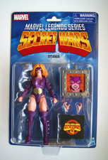 Marvel Legends Secret Wars TITANIA action figure   2025 Retro Card