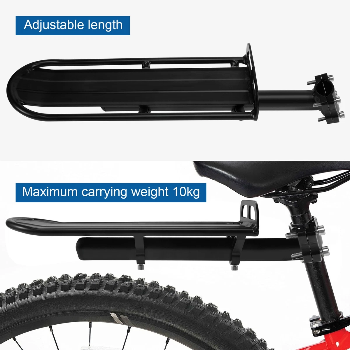 1 PCS Rear Shelf Mountain Bike Shelf Equipment Accessories O5Q34112