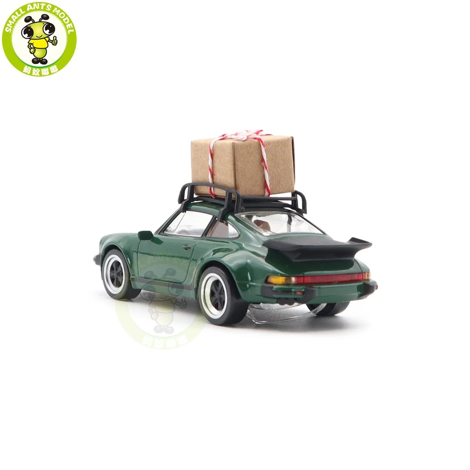 1/43 Porsche 911 Turbo 1978 NOREV 750070 Green Christmas Diecast Model Car - Image 4 of 4