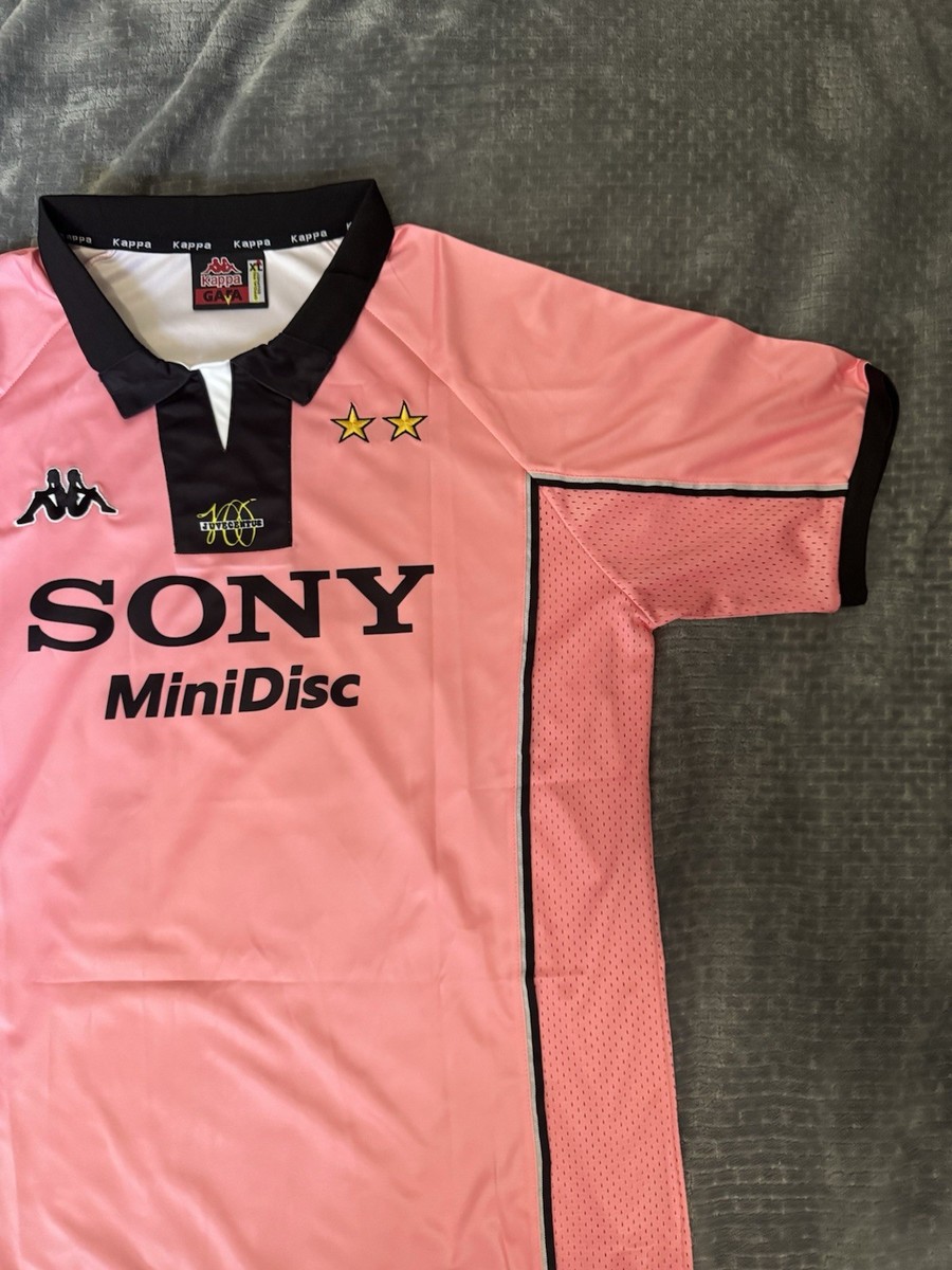 ZIDANE 21 “RETRO” Juventus (Pink) 97/98 Men Jersey - Size XL (fits