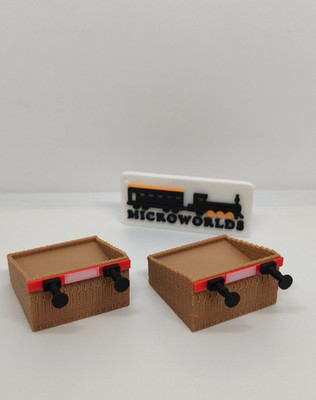 Endschiene Stoßstange Ferrovie Italia Kunststoff Spur H0 / 1:87 - 2 Stück