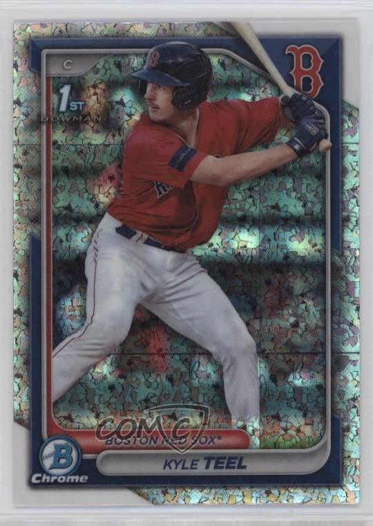 2024 Bowman Chrome Prospects Mini-Diamond Refractor Kyle Teel #BCP-48 04mf