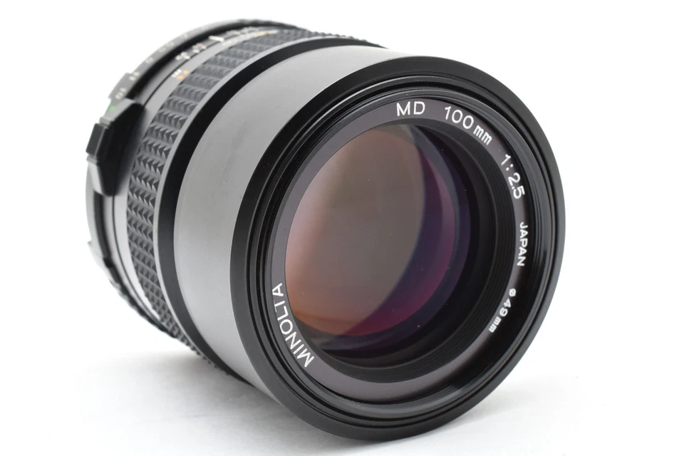 Lente telefoto [quase perfeita] Minolta nova MD NMD 100mm F2.5 MF do Japão - Imagem 4 de 4