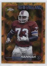 2024 Topps Chrome Sapphire Edition Gold 47/50 John Hannah #129 HOF 0kz8