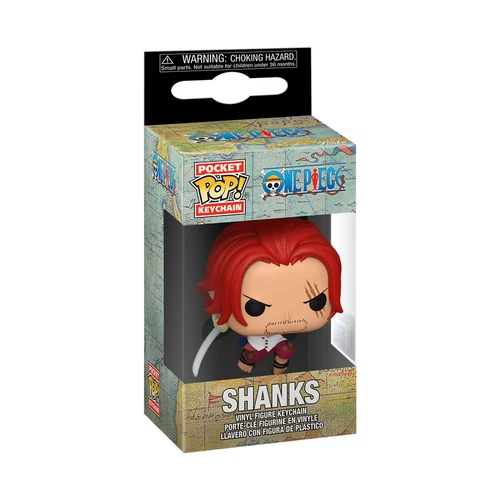 Funko Pocket Pop Keychain One Piece SHANKS Hot Topic Exclusive