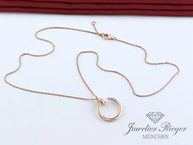 Cartier Collier Juste un Clou Rosegold 750 2020 Diamanten B7224887 Gold Kette - Bild 1 von 4