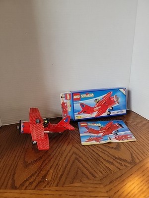 Lego System 6615 Eagle Stunt Flyer Complete W/Box & Manual