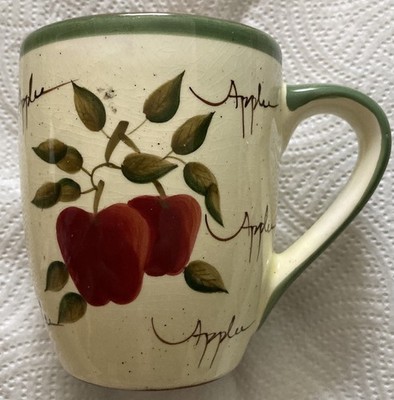 Apple Orchard Collection Kaffeebecher Home Interiors Steingut Top Zustand