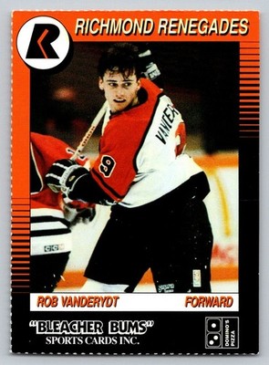 Rob Vanderydt 1991-92 Richmond Renegades - Bleacher Bums Set