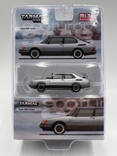 Tarmac Works Mijo Exclusives Saab 900 Turbo Silver 56 240A