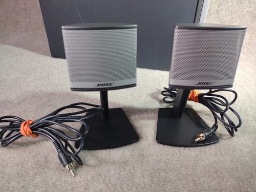 Bose Companion 3 Series II Multimedia Computer Speaker System Graphite Tested - Photo 4/11
