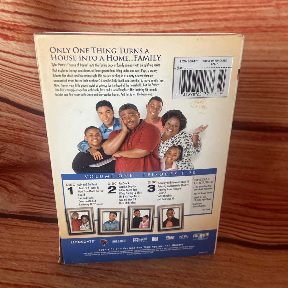 House of Payne - Volume 1: Episodes 1-20 (DVD, 2007, 3-Disc