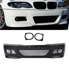 New Front Bumper Covers Fit M3 Style For BMW 325i 330i E46 1999-2005 SEDAN 2D 4D