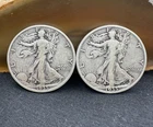 1935 Walking Liberty Silver Half Dollar Circulated Silver 50 Cent Piece Coin Lot