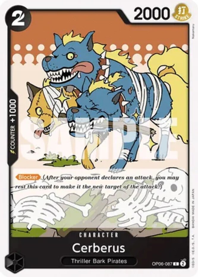 Cerberus - OP06-087 - C Near Mint