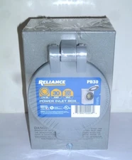 Reliance Controls 30 Amp Generator Power Inlet Box PB30