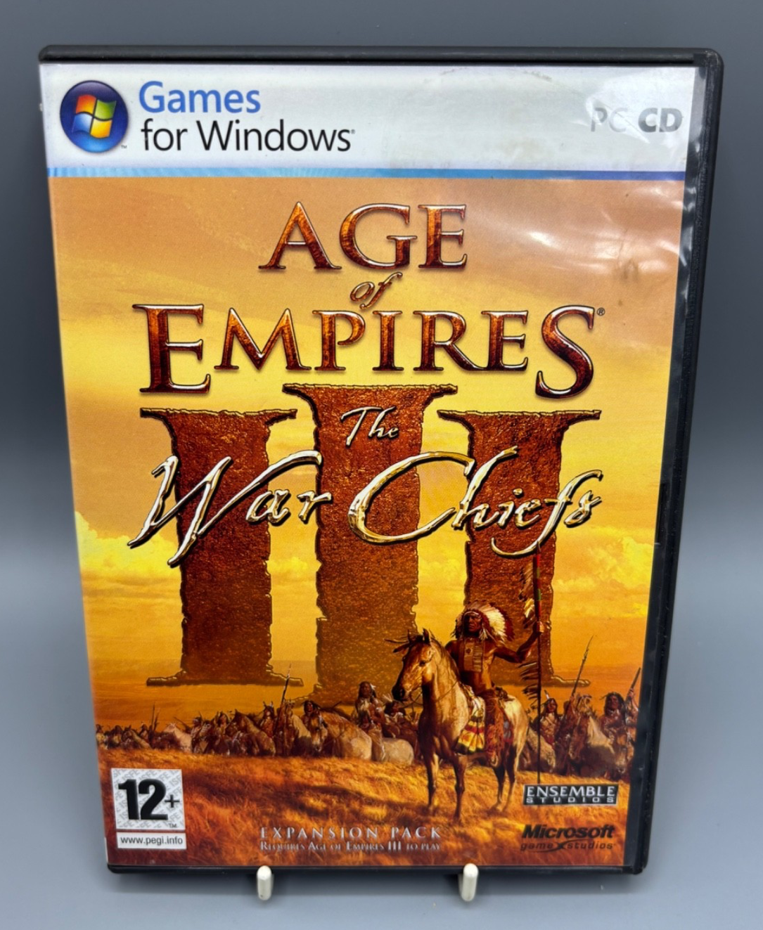 Age of Empires III The War Chiefs (PC CD-ROM) Expansion Pack PC Game