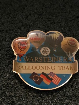 WIM - BALLOONING TEAM   WARSTEINER Ballonpin   aus Sammlung * 23811