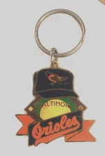 Vintage 1991 Baltimore Orioles MLB Key Ring Chain Imprinted Products San Diego