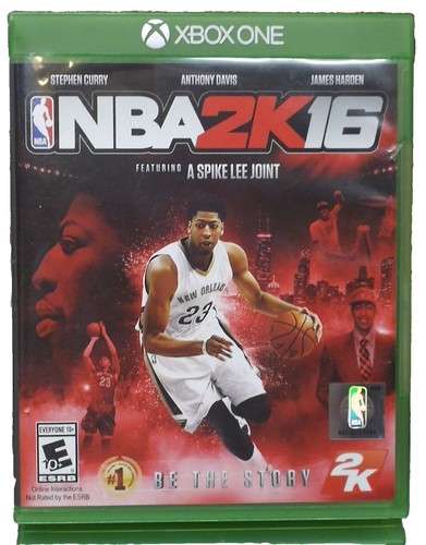 NBA 2K16 Microsoft Xbox 1 One Video Game 710425495984| eBay